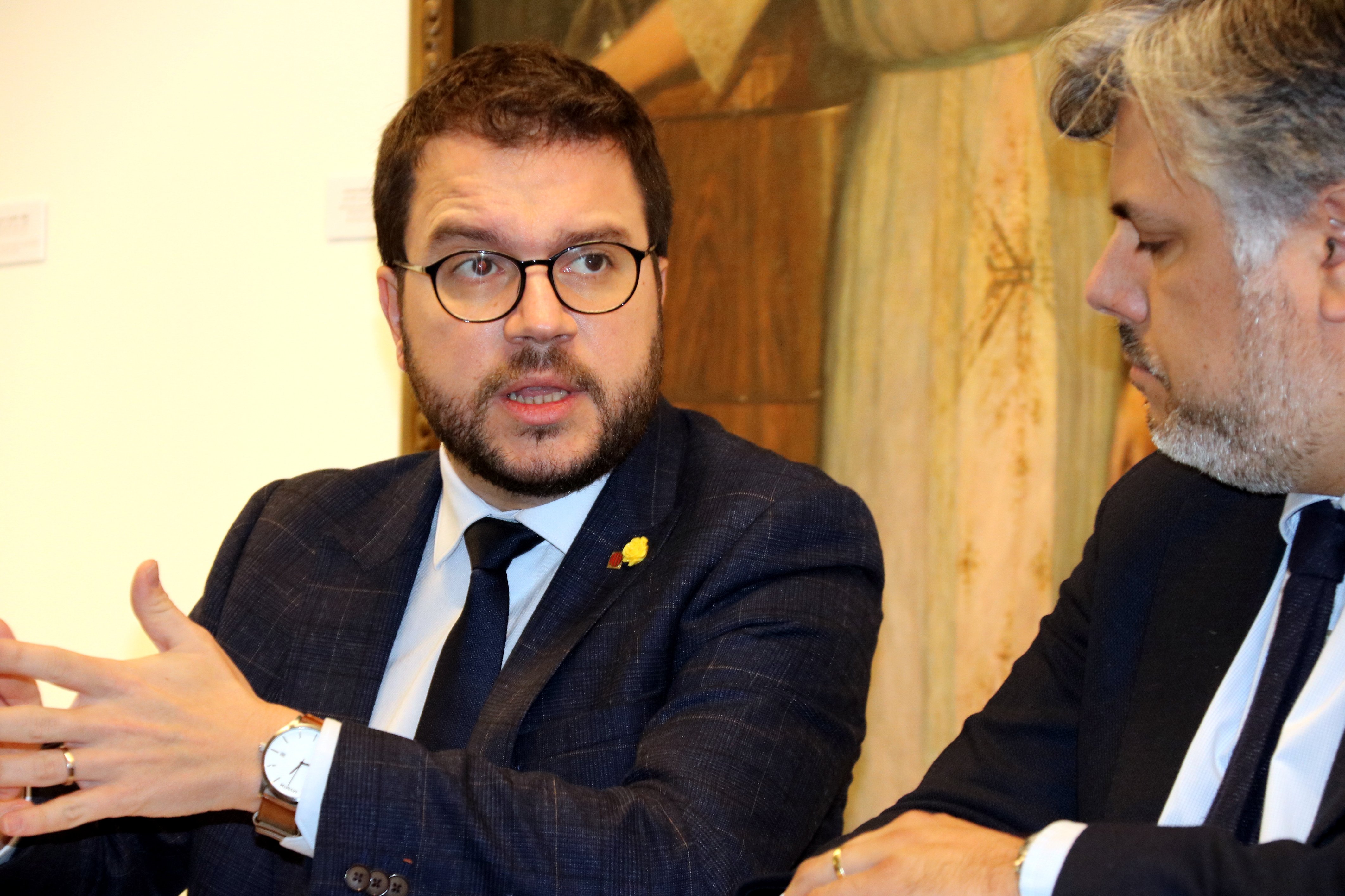 Aragonès: "La Constitució no és marc de referència de la majoria de catalans"