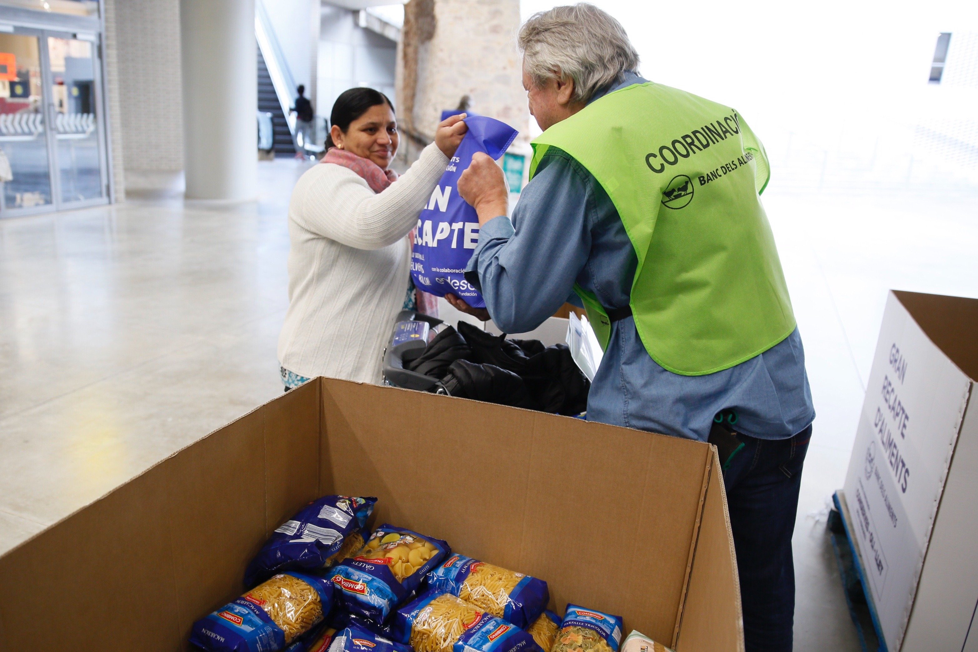 El Gran Recapte aconsegueix 4,5 milions de quilos de productes