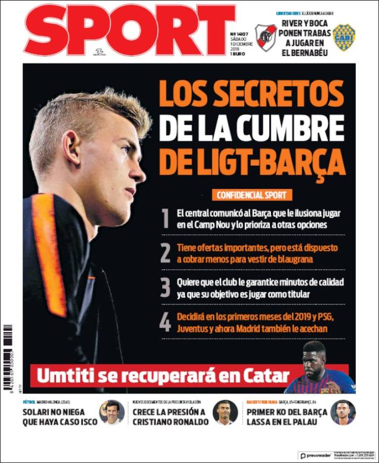 Sport Portada 01 12 2018