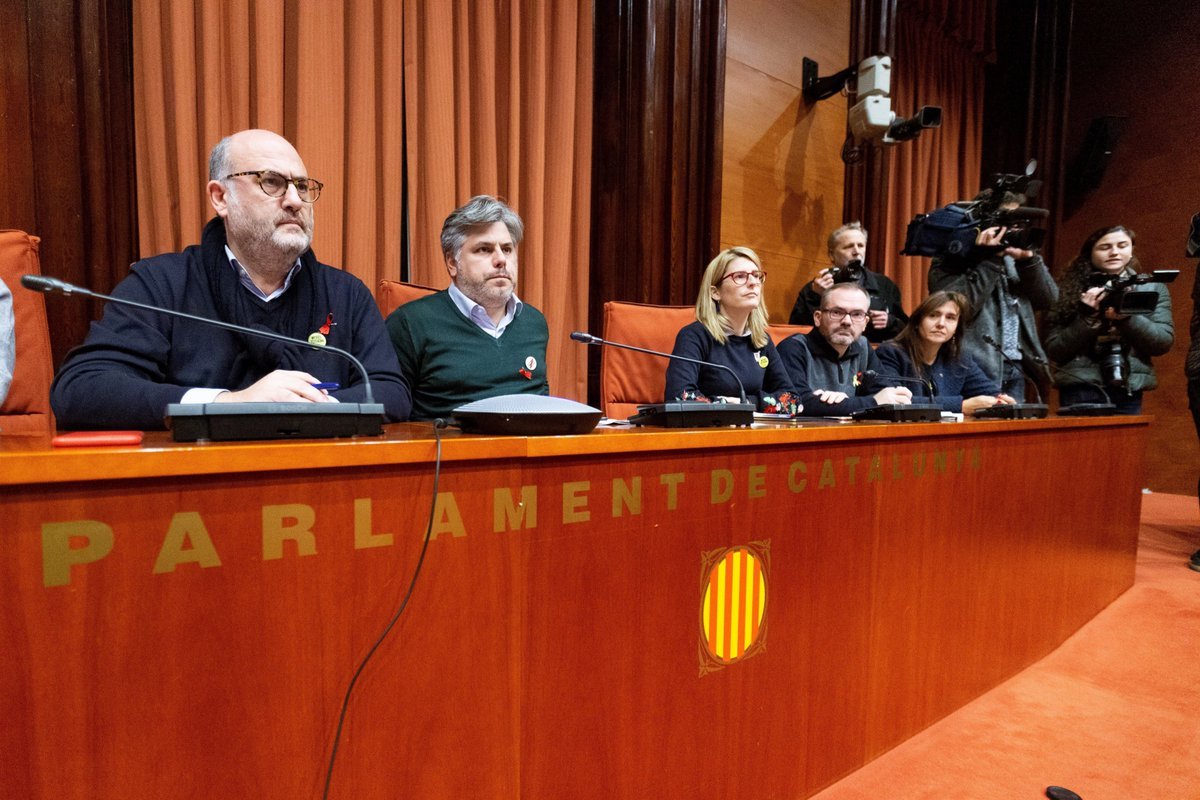 JuntsxCat anuncia que diputats faran dejunis en suport a Turull i Sànchez