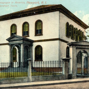 El rabí d'origen català Mordechai Campanall funda la primera sinagoga de Nord Amèrica. Font Sinagoga Touro. Newport