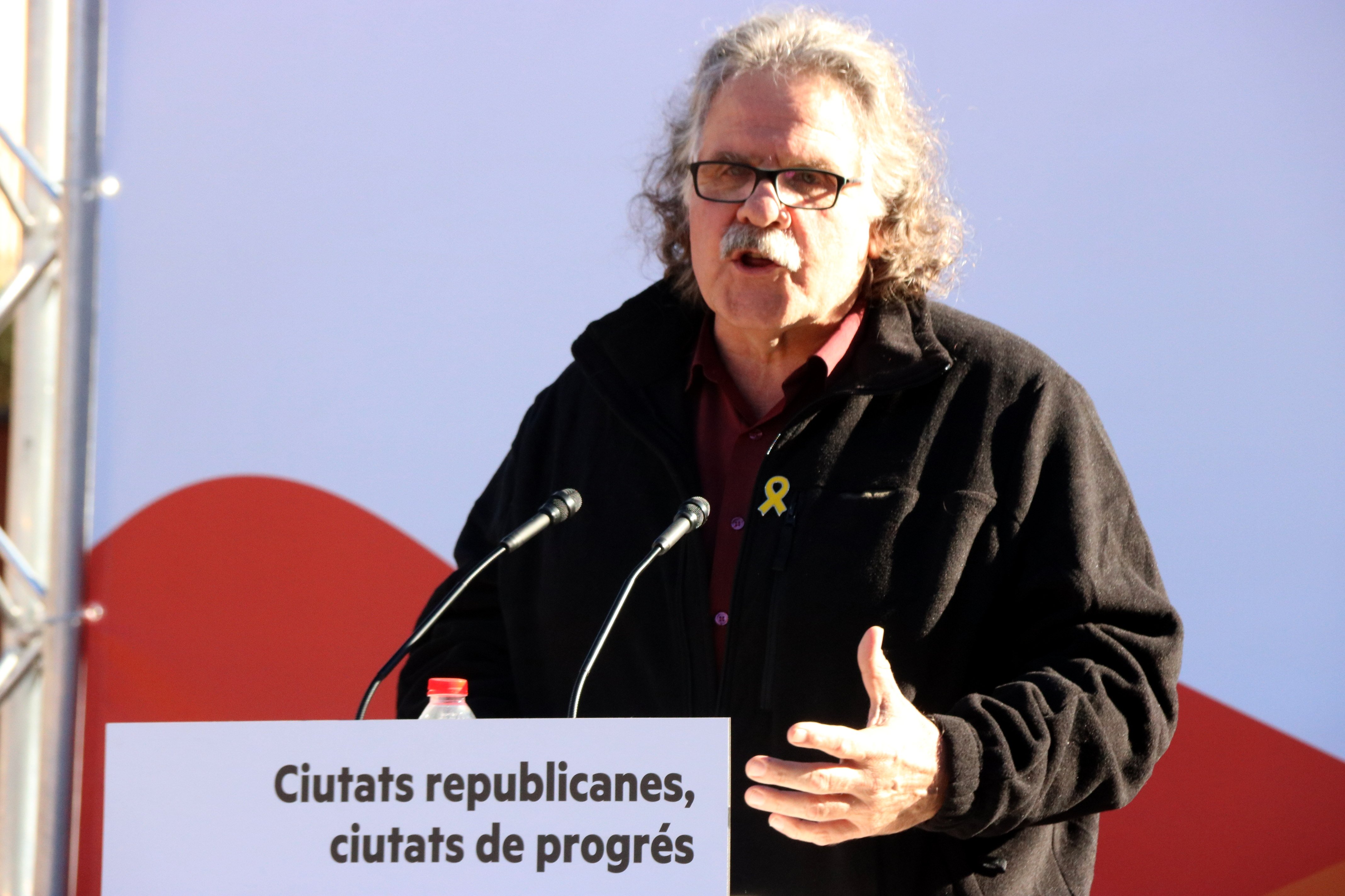 Tardà, a Sànchez y Turull: "Solo podemos decir que estamos con vosotros"