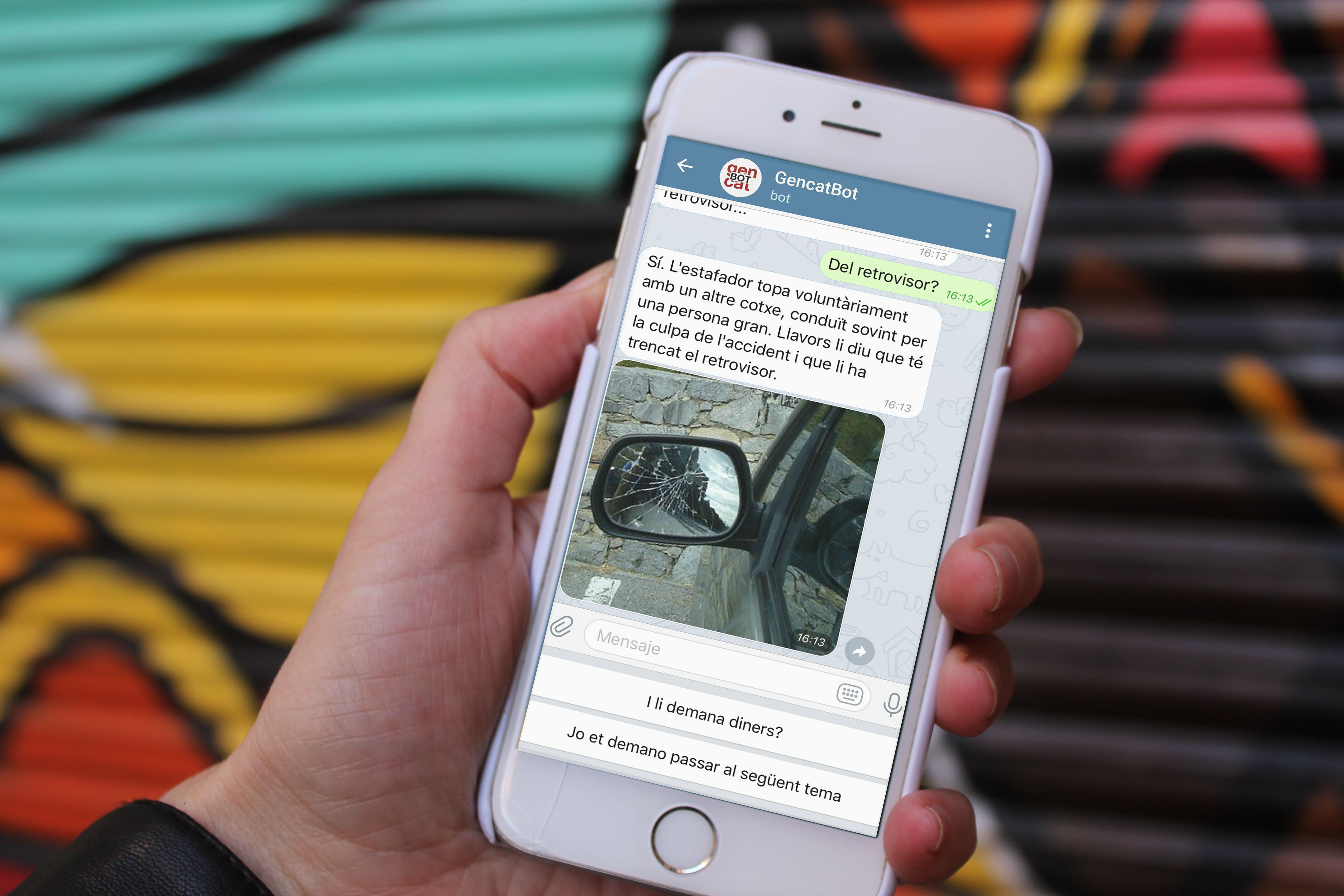 La Generalitat obre un ‘bot’ a Telegram per explicar serveis i notícies a la ciutadania