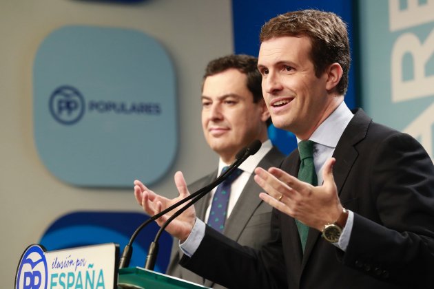 pablo casado juanma moreno / EFE