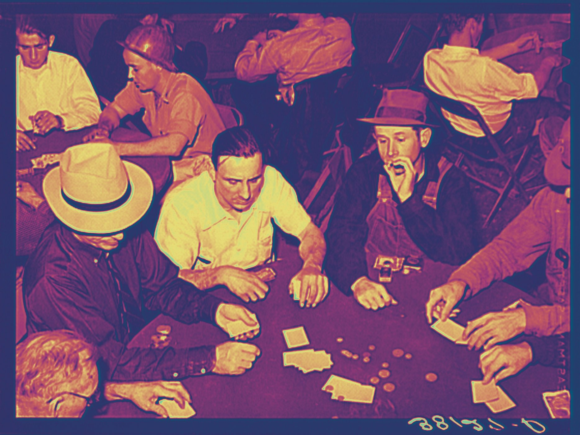Poker California 1930s(Lee Russell)