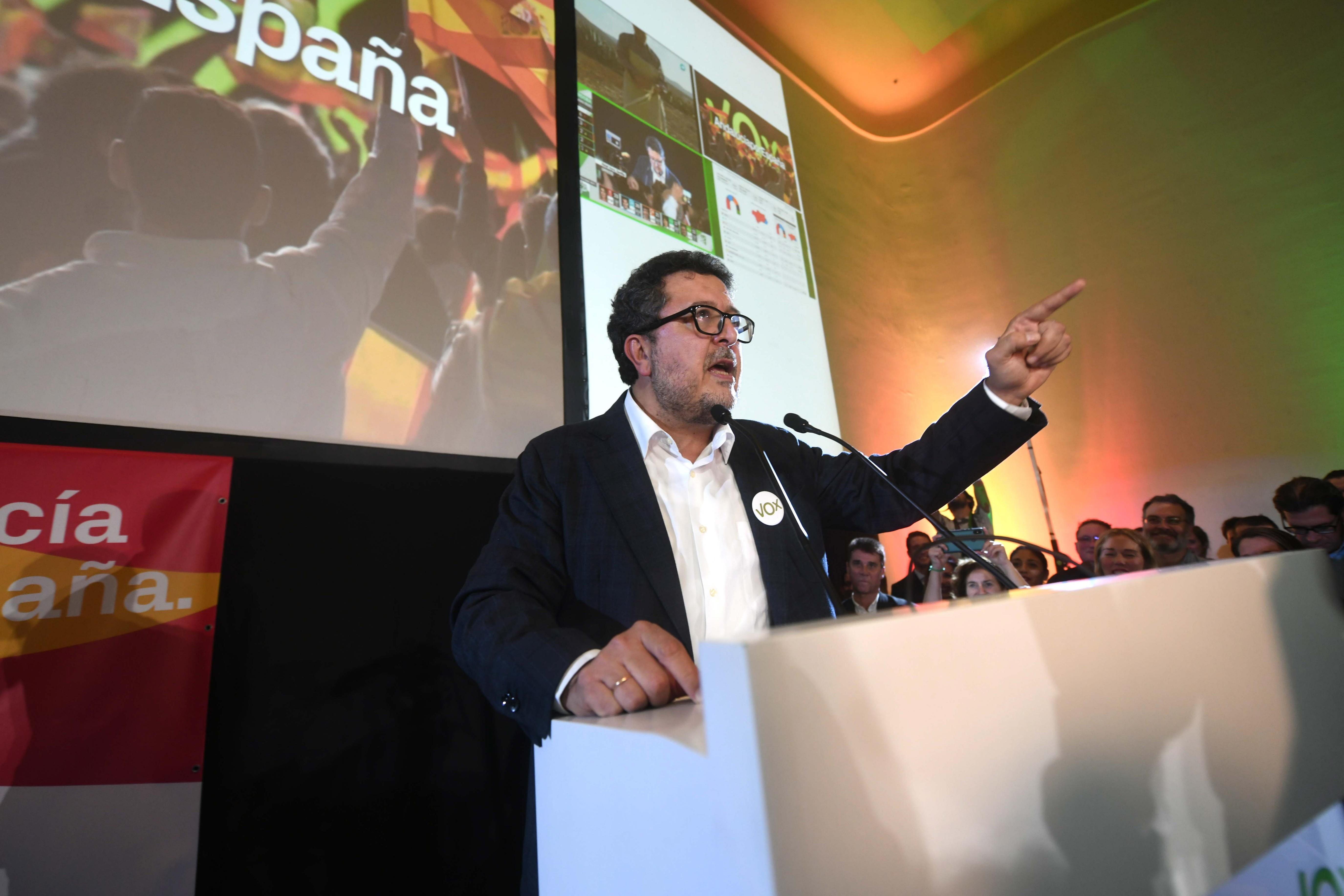 El líder de Vox en Andalucía rechaza que se haya elevado la pena a La Manada