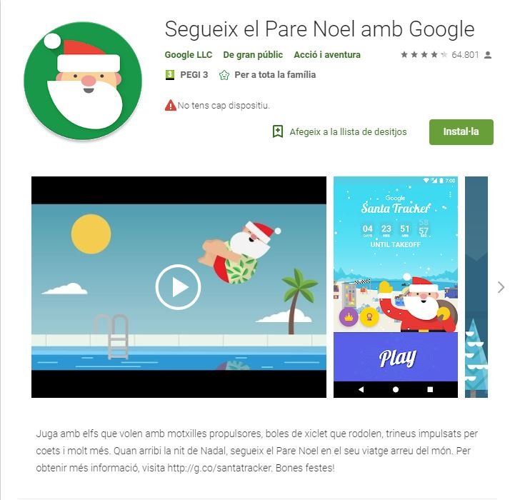 Segueix el Pare Noel App