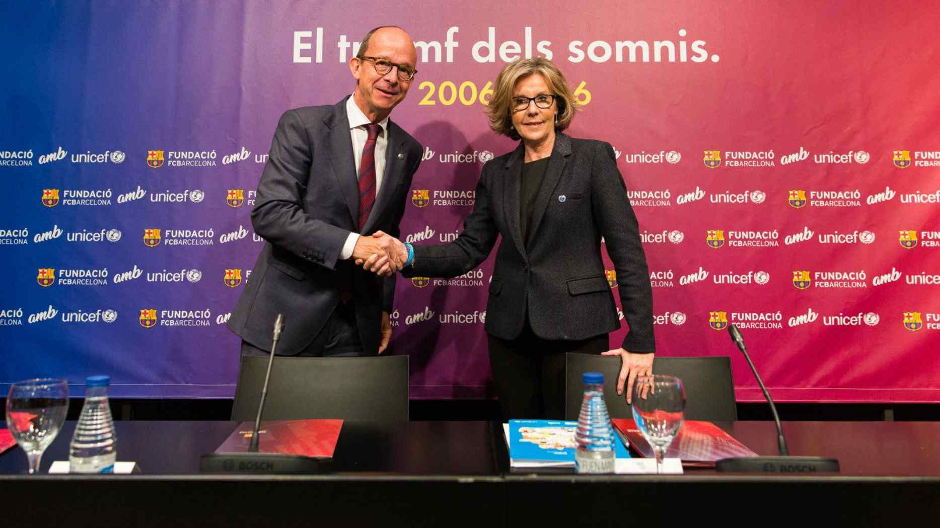 "El triomf dels somnis": 10 anys del Barça i UNICEF