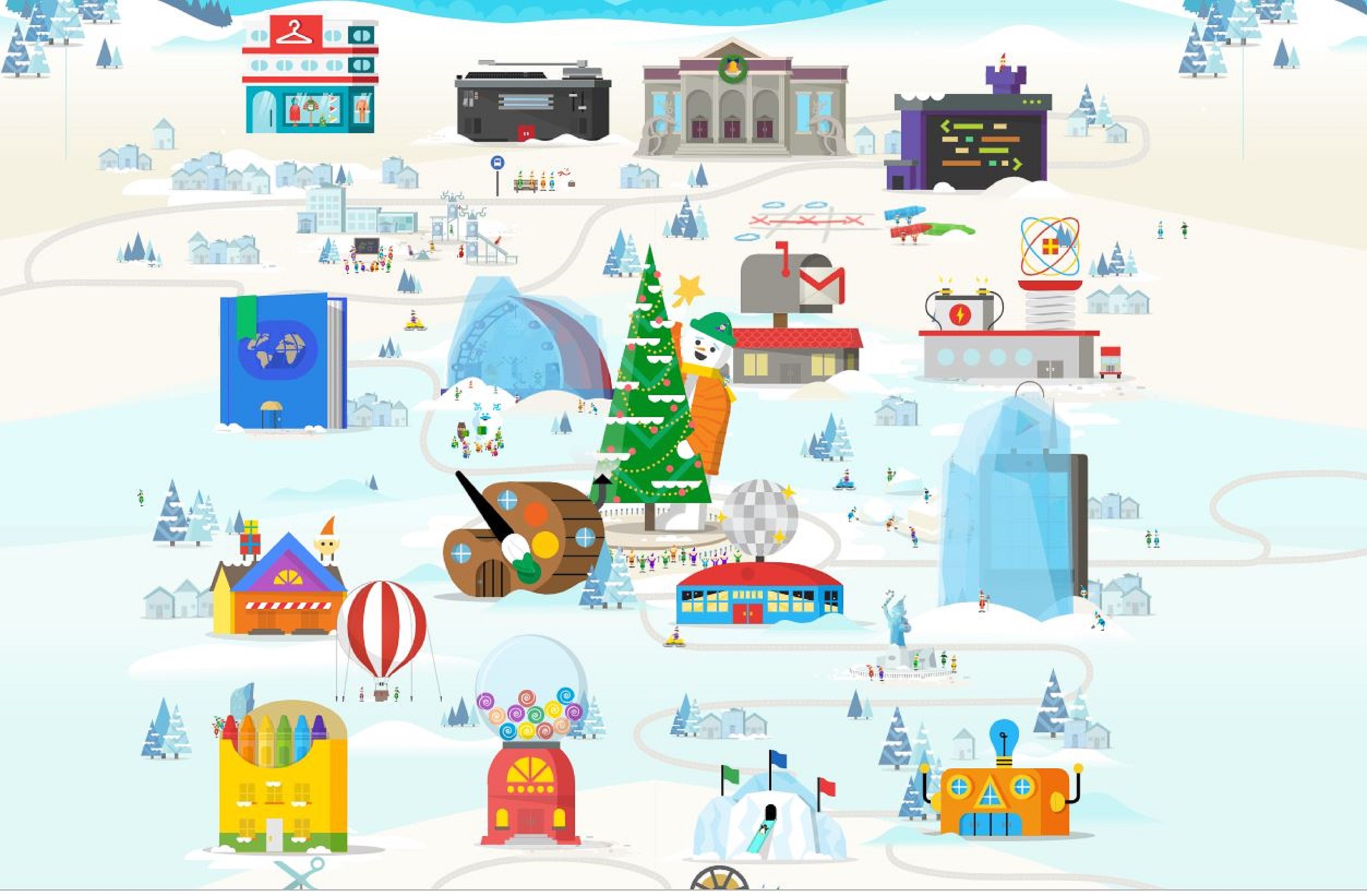 Google quiere que los niños programen por Navidad con estos juegos interactivos