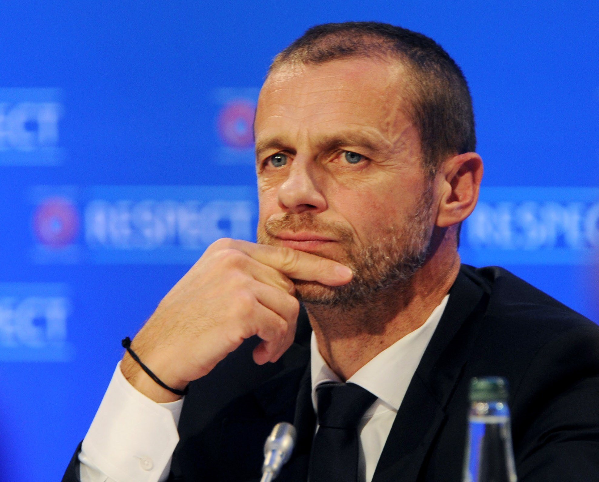 El president de la UEFA, resignat: la porta tancada serà la nova normalitat