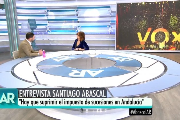 santiago abascal i ana rosa telecinco