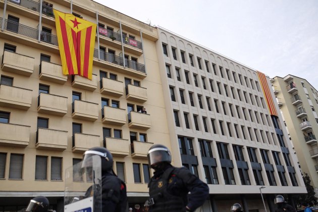 Estelada|Estrellas Girona manifestación antifascista - Carles Palacio Estelada|Estrellas Girona manifestación antifascista - Carles Palacio
