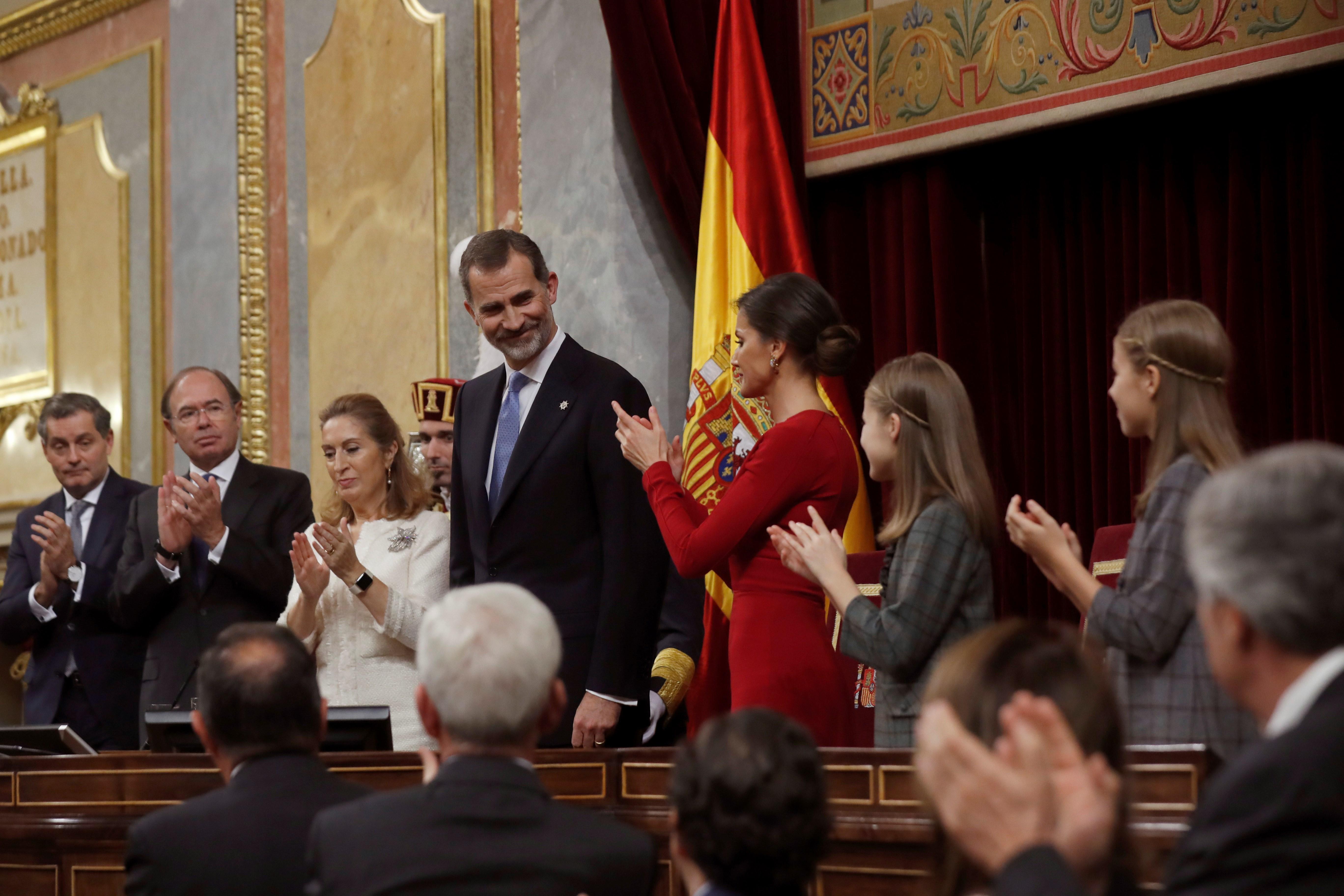 El rey Felipe VI mantiene el tono frontal con el independentismo