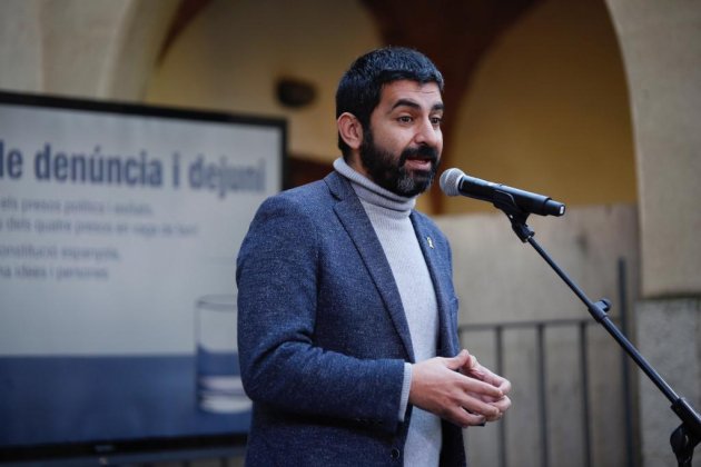 Conseller Chakir el Homrani cierre Capuchinos - Sergi Alcàzar Conseller Chakir el Homrani cierre Capuchinos - Sergi Alcàzar