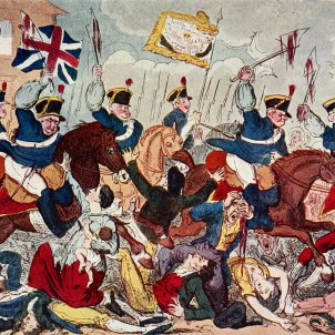 Massacre de Peterloo (George Cruikshank 1819) Massacre de Peterloo (George Cruikshank 1819)