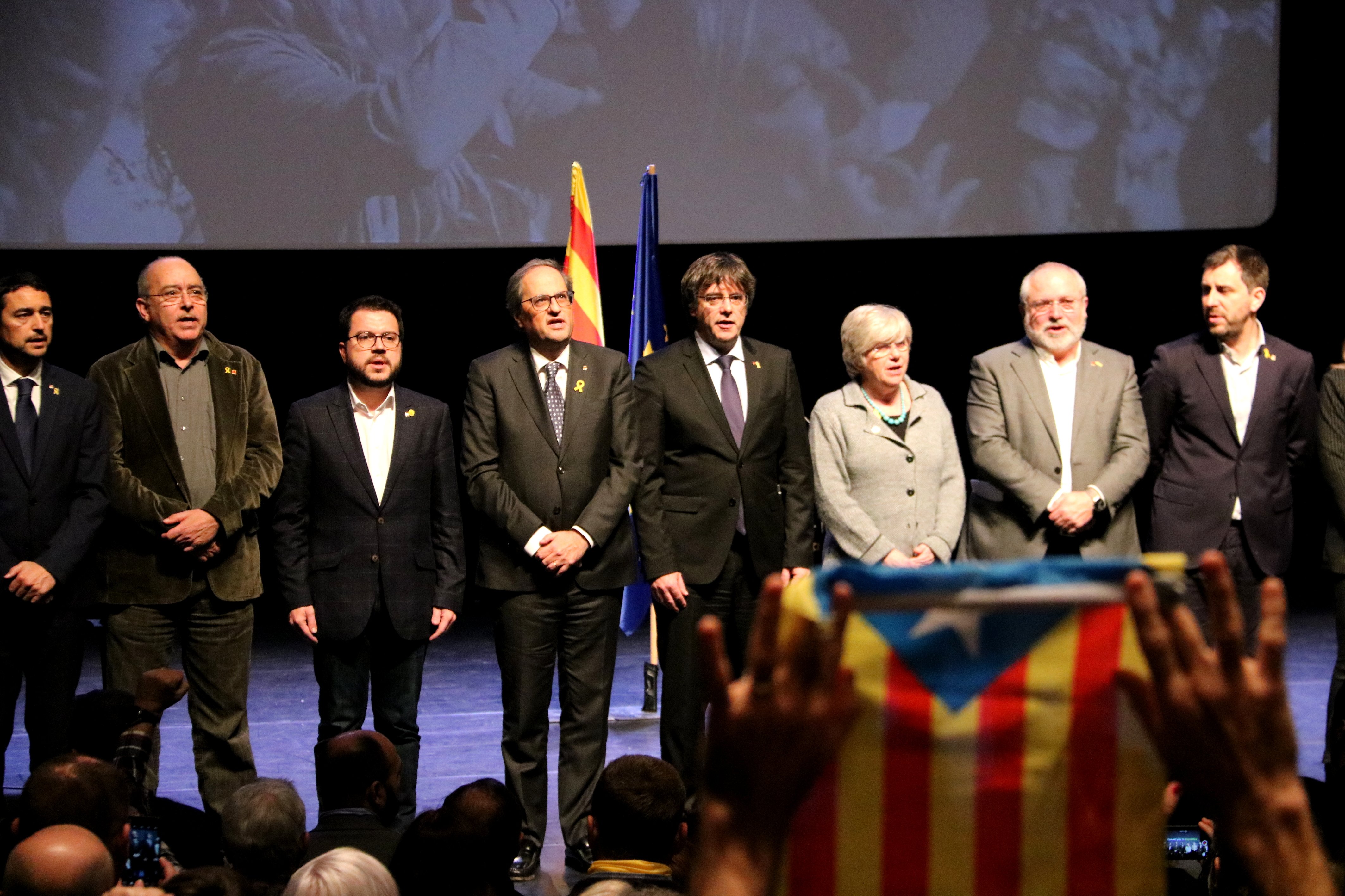 Puigdemont leads a citizen initiative to suspend Spain's voting rights at the EU