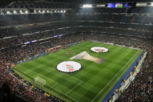 santiago bernabeu abans inici boca river David Casany