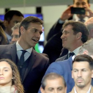 Pedro Sánchez Boca Libertadores Bernabéu EFE Pedro Sánchez Boca Libertadores Bernabéu EFE