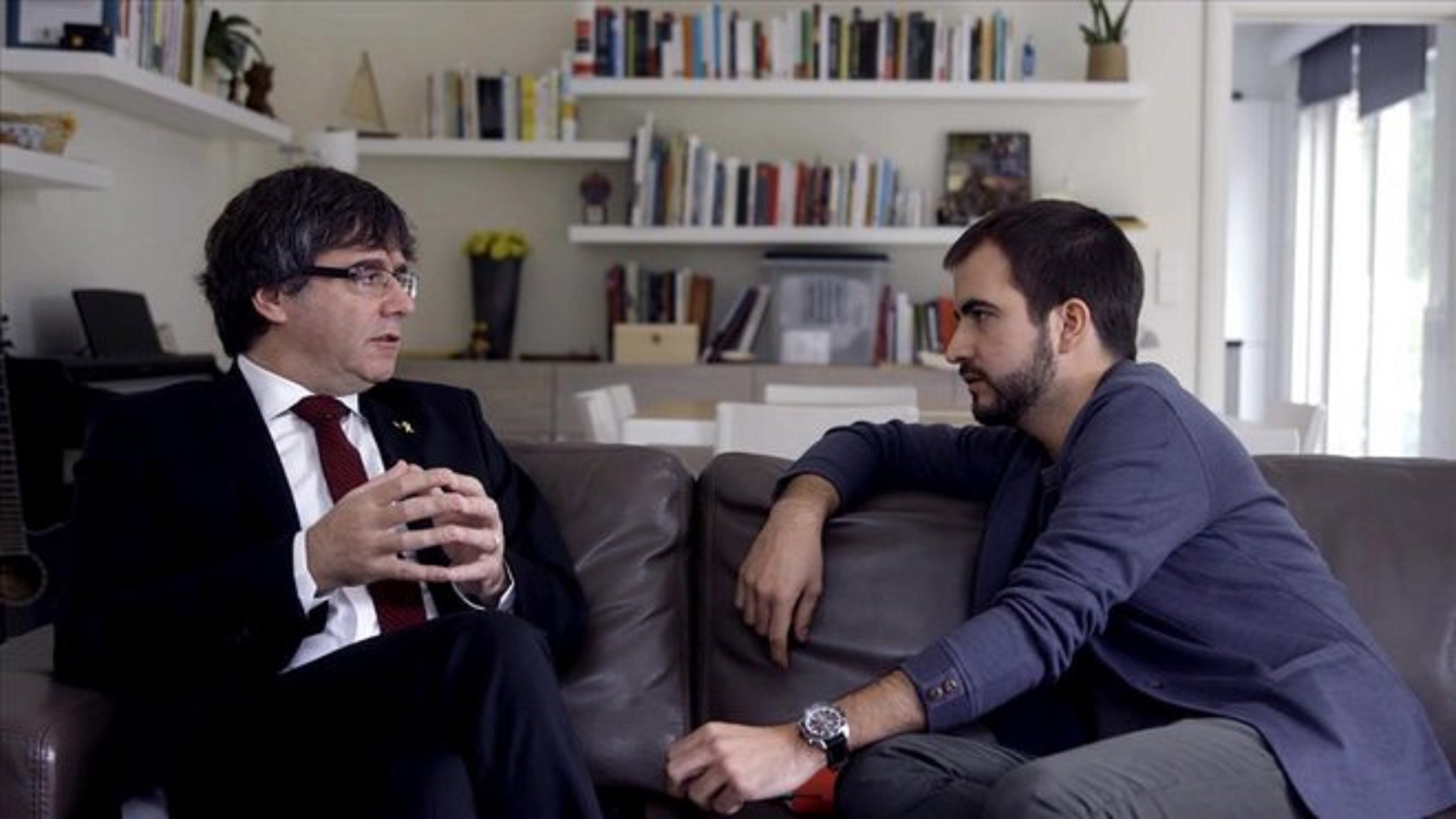 Puigdemont a TV3: "El discurs del Rei després de l'1-O va ser un aval a Vox"