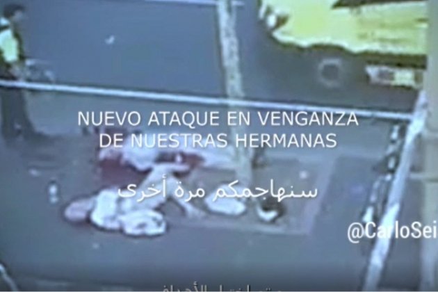 Vídeo amenaza terrorista yihadista