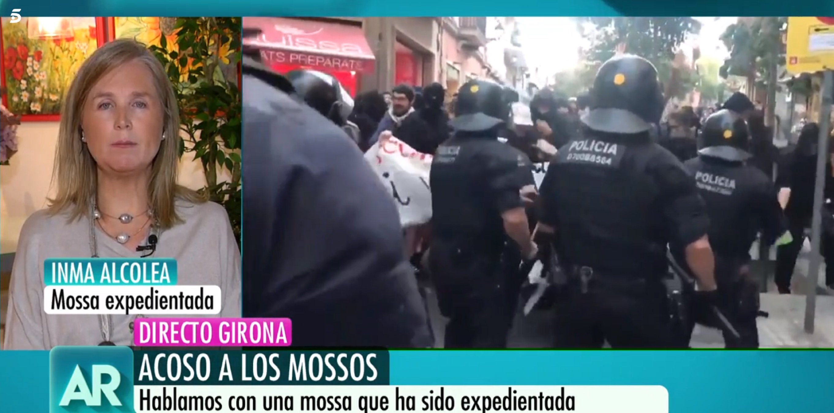 La justicia anula la sanción impuesta a una cabo espanyolista de los Mossos