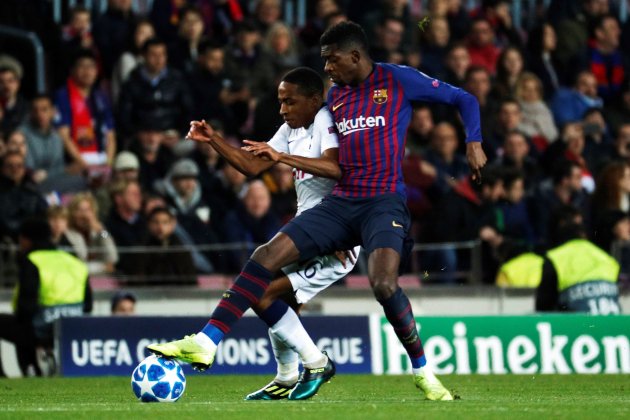 Dembélé Barça Tottenham Champions EFE