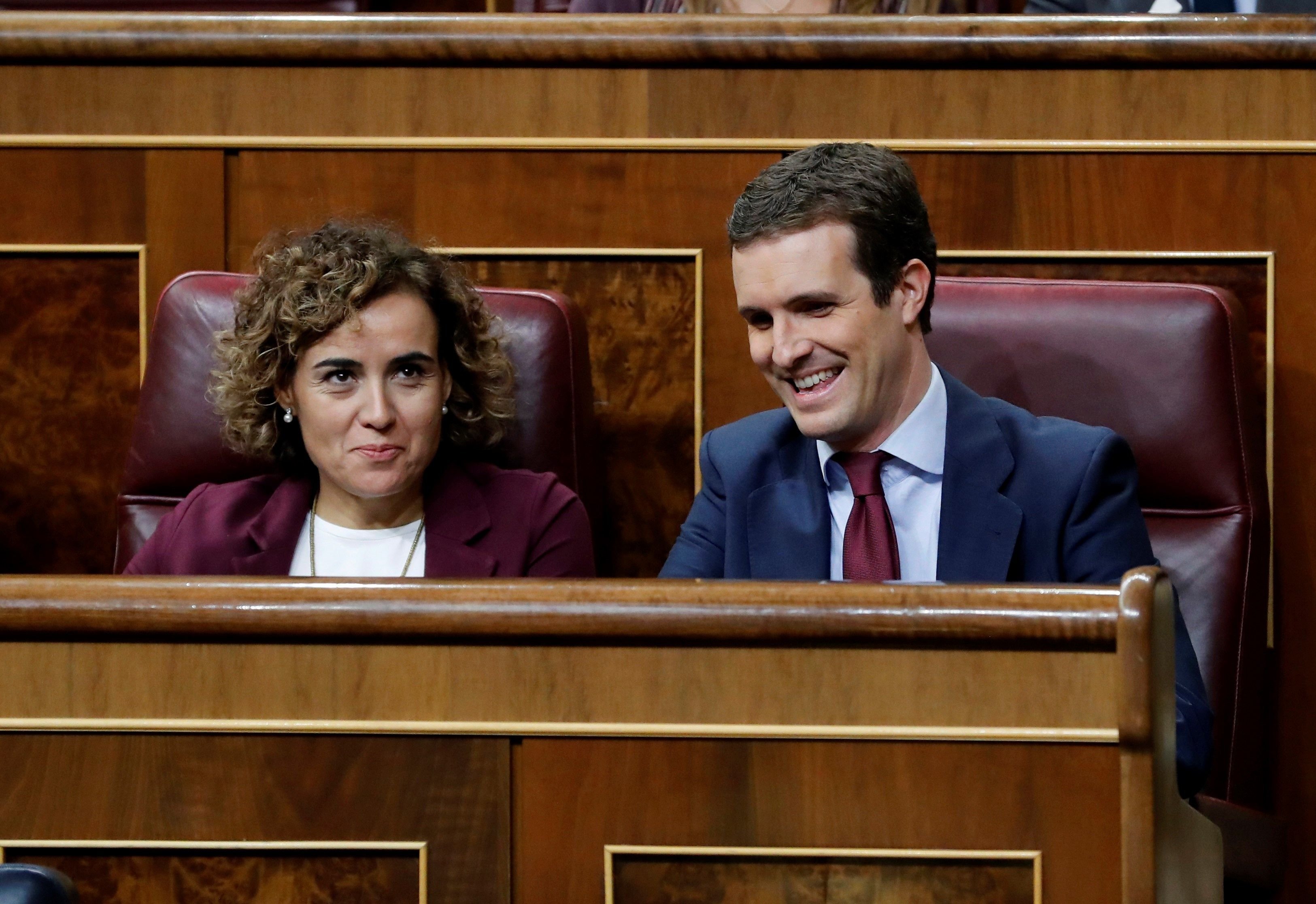 Casado fa burla de la vaga de fam dels "colpistes" i afirma que fan una "dieta proteica"