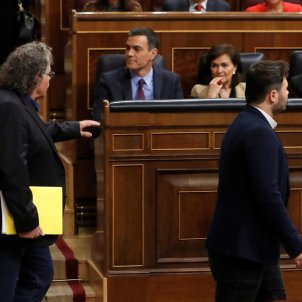 Pedro Sánchez Joan Tardà Gabriel Rufián Congrés Diputats Efe Pedro Sánchez Joan Tardà Gabriel Rufián Congrés Diputats Efe