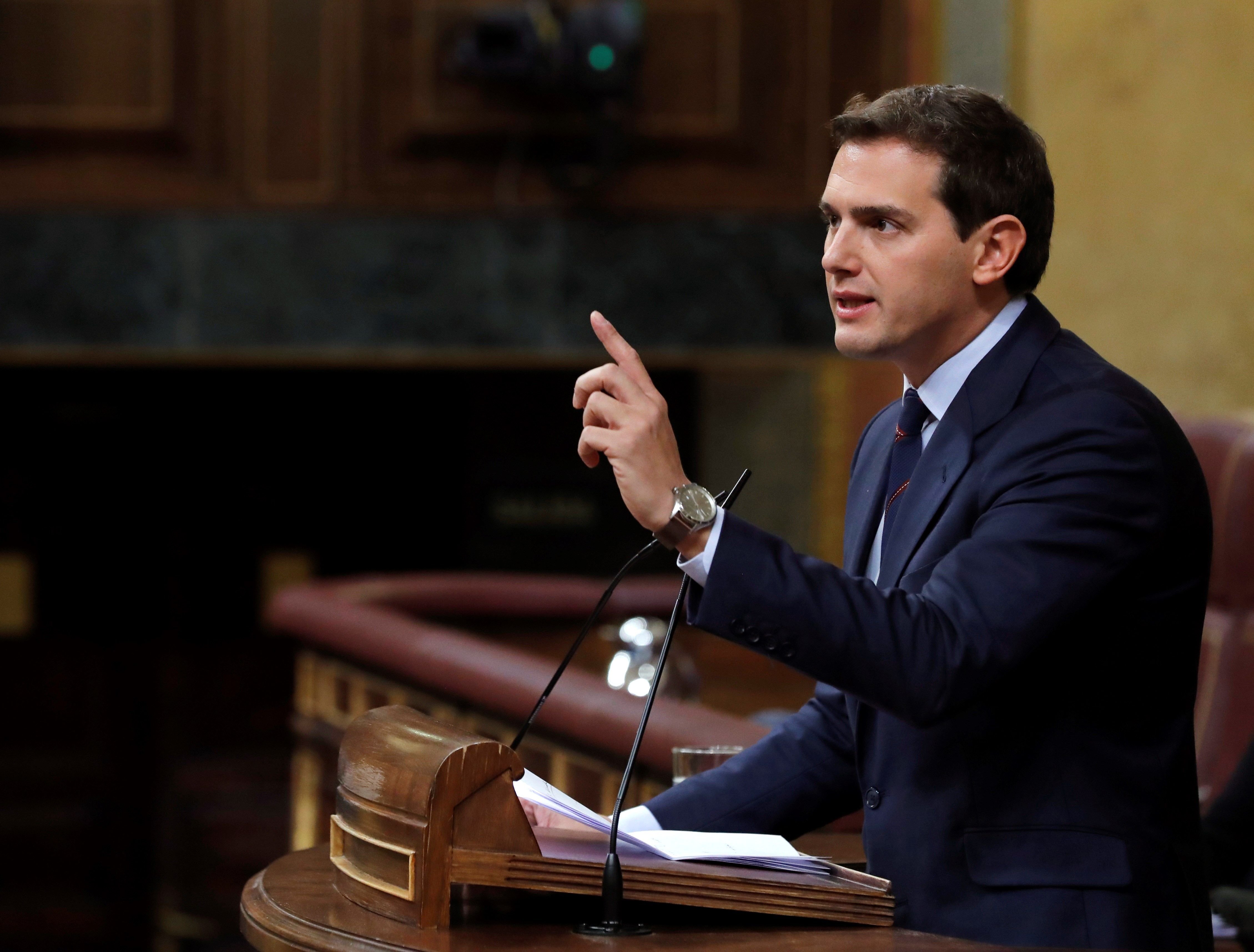 Rivera diu que "si hi ha un mort a Catalunya", Sánchez en serà el "responsable"