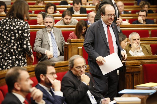 Miquel Iceta Torra Parlamento - Sergi Alcàzar