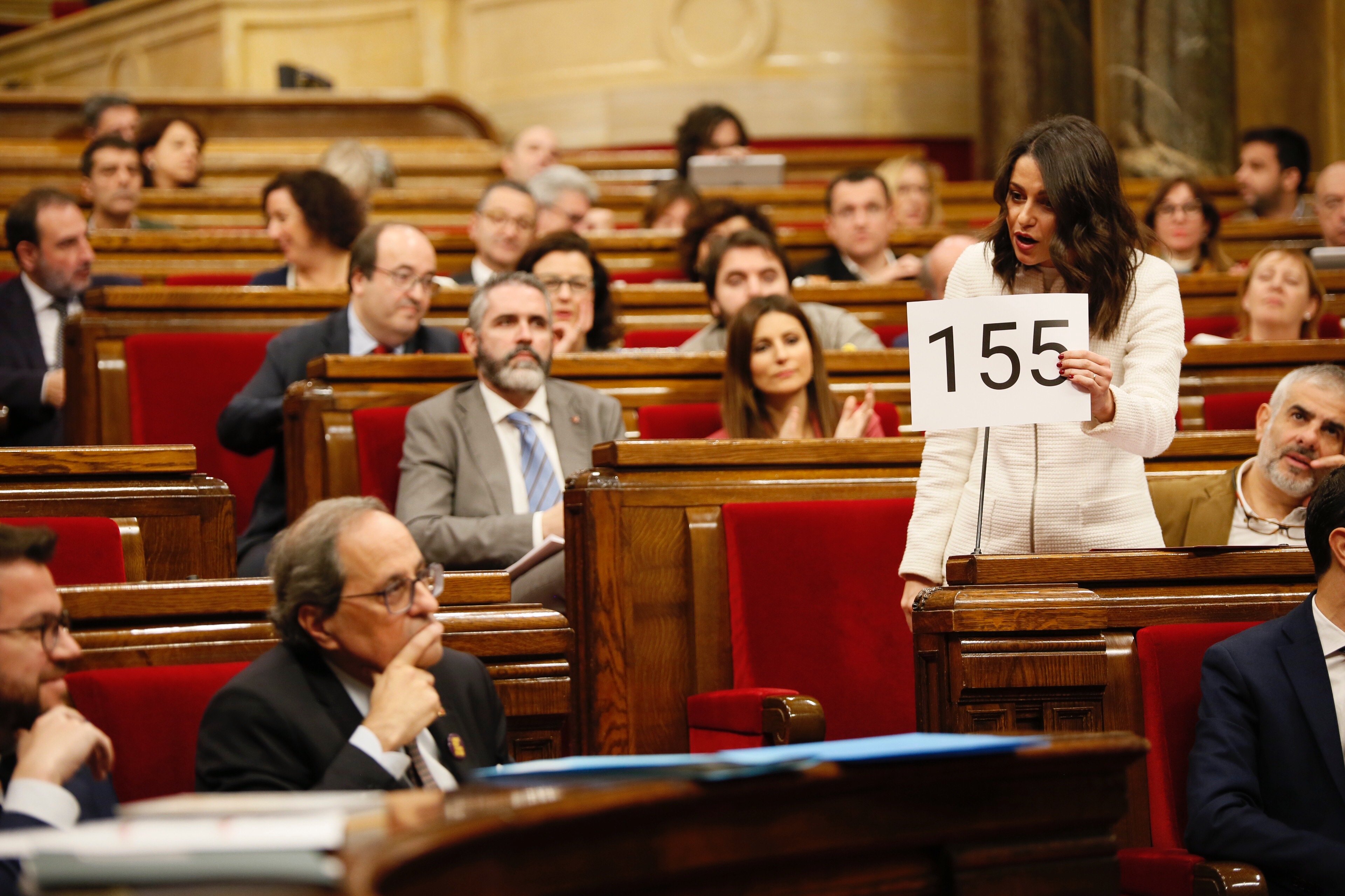 Torra aconsella a Sánchez que "no torni a la irresponsabilitat de crear un relat de violència"