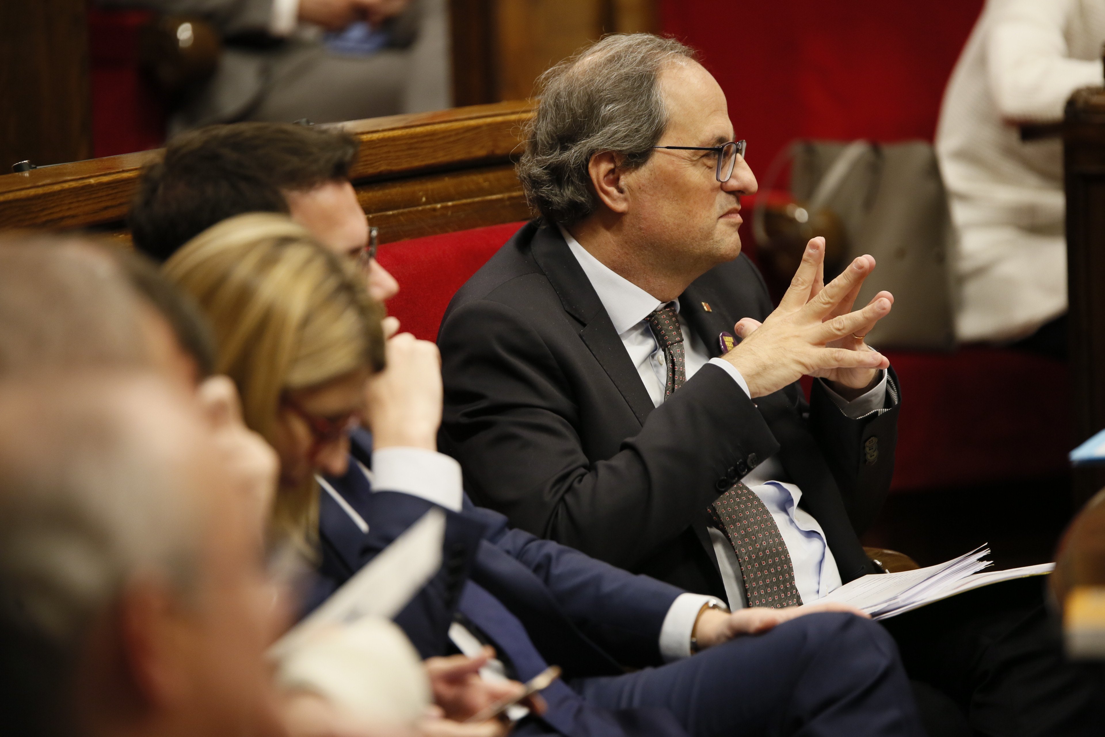 Torra no descarta reunirse con Sánchez el 21-D después de la carta de Calvo