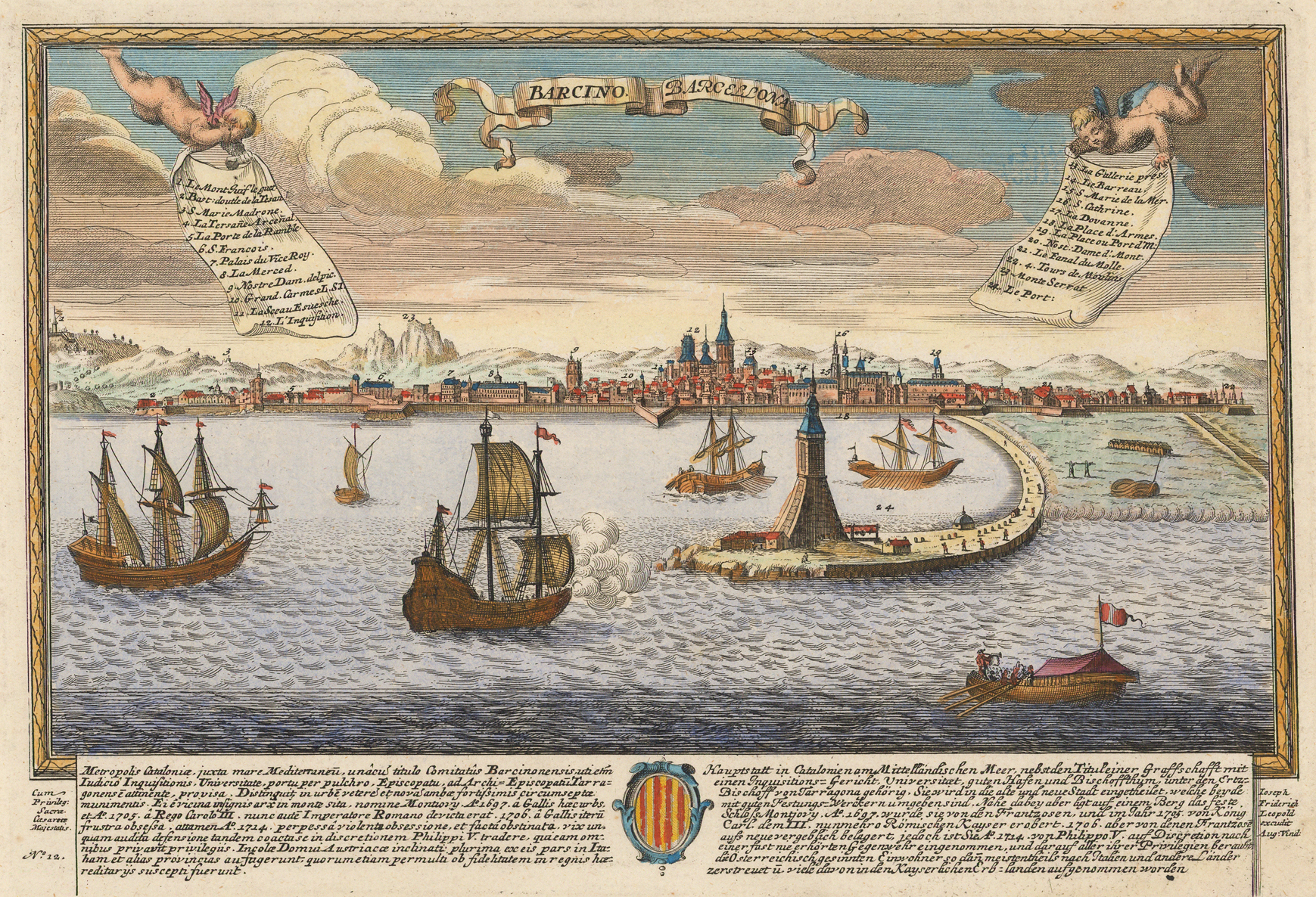 Carles d’Habsburg ratifica la creació de la Casa del Port Franc de Barcelona