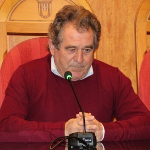 Josep Andreu alcalde Montblanc vaga de fam ACN Josep Andreu alcalde Montblanc vaga de fam ACN