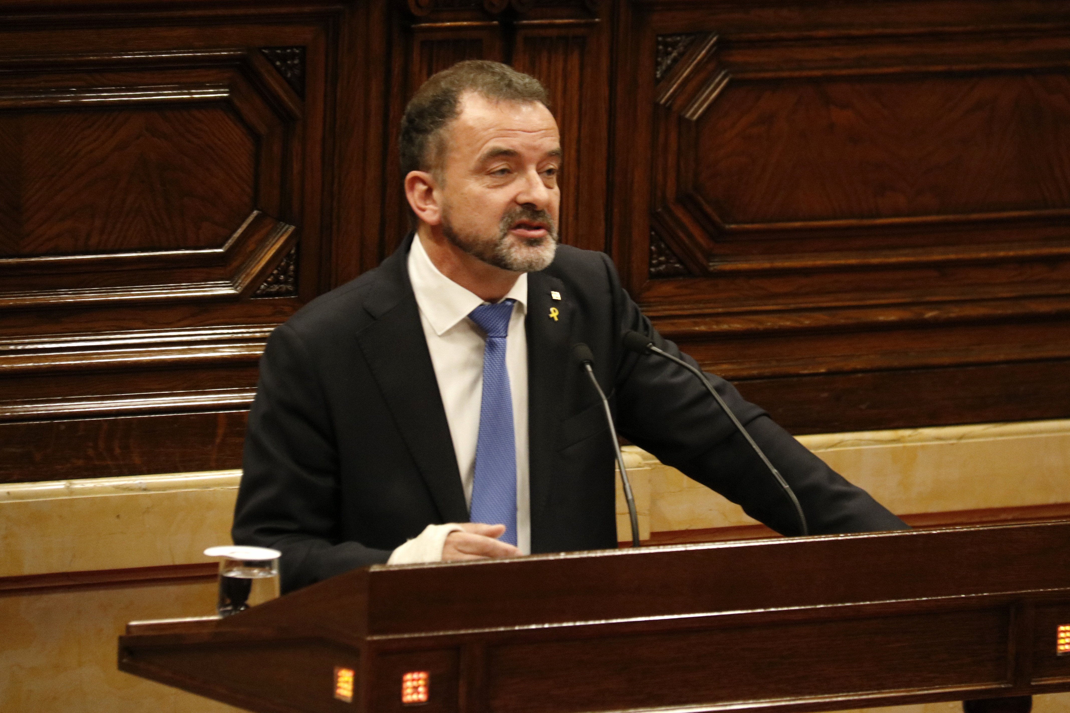 Bosch s'estrena al Parlament cridant a combatre el "nacionalisme espanyol radical"