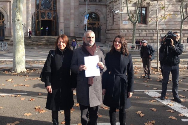 Arrimadas i Carrizosa querella Torra