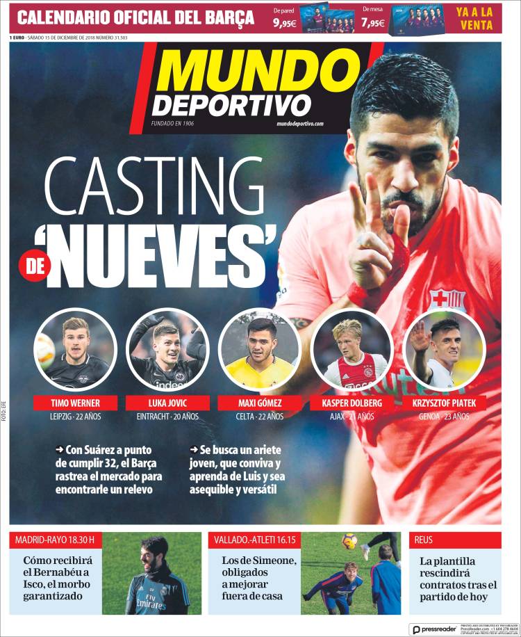 Mundo Deportivo Portada 15 12 2018 Mundo Deportivo Portada 15 12 2018