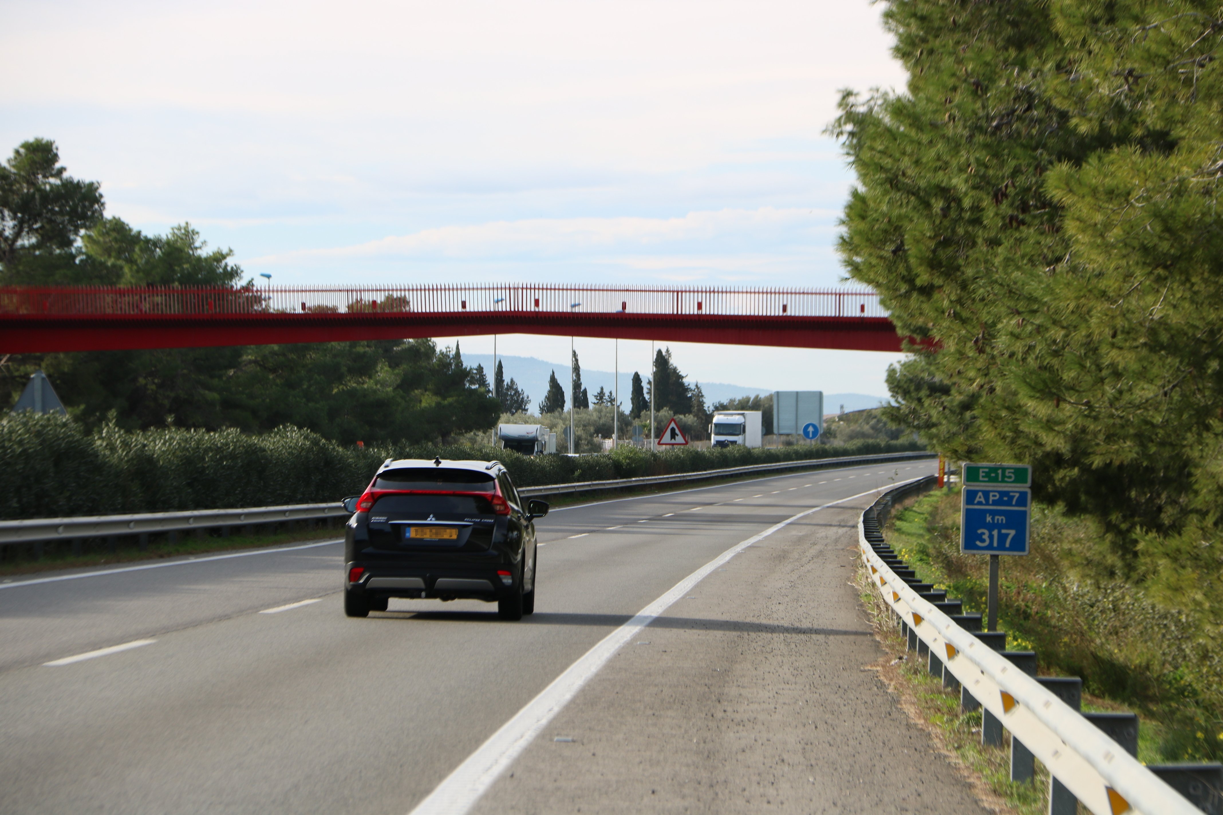 Detingut un home que triplicava la taxa d'alcohol i circulava en sentit contrari per l'AP-7