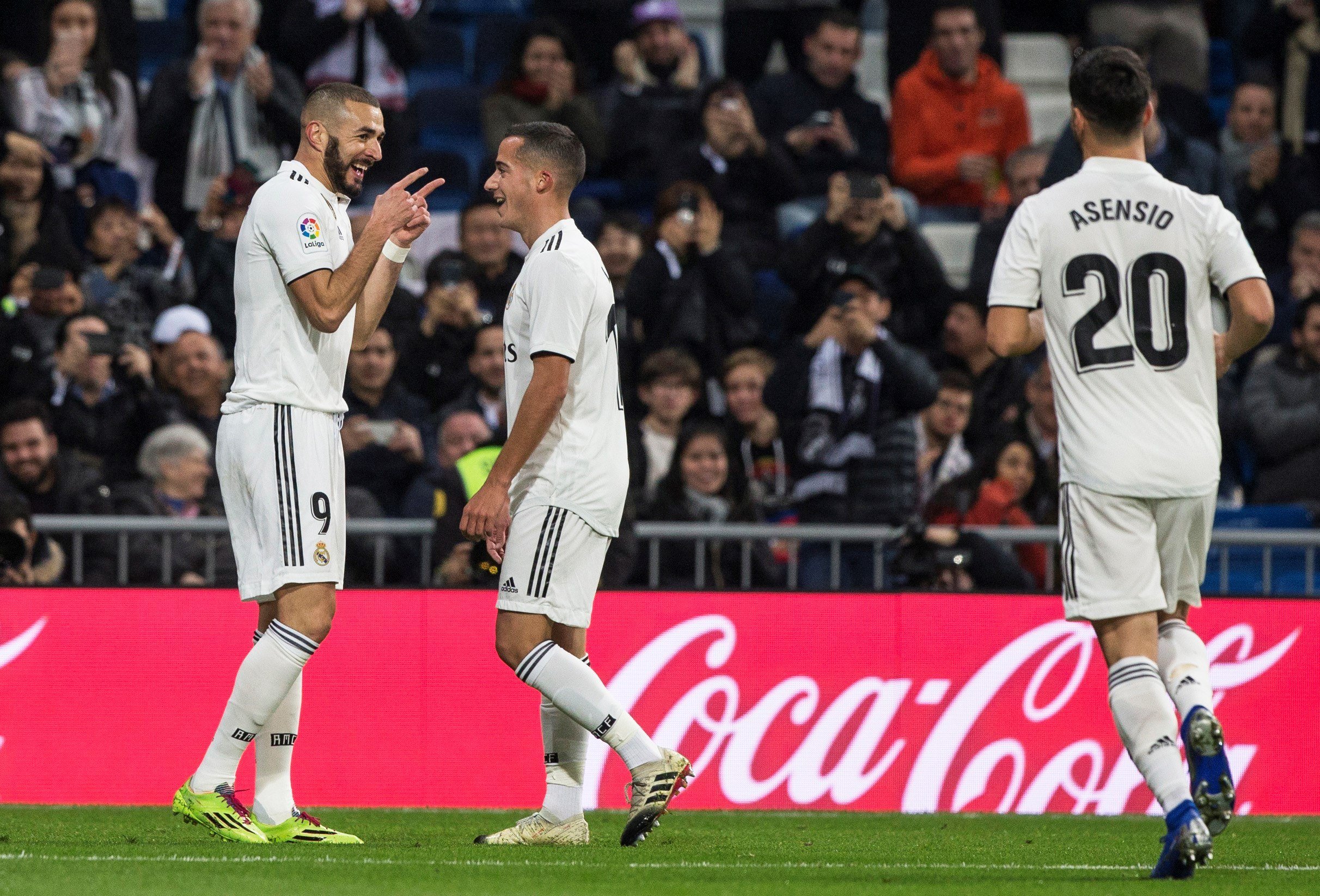 Un triplet de Benzema liquida l'Athletic de Bilbao