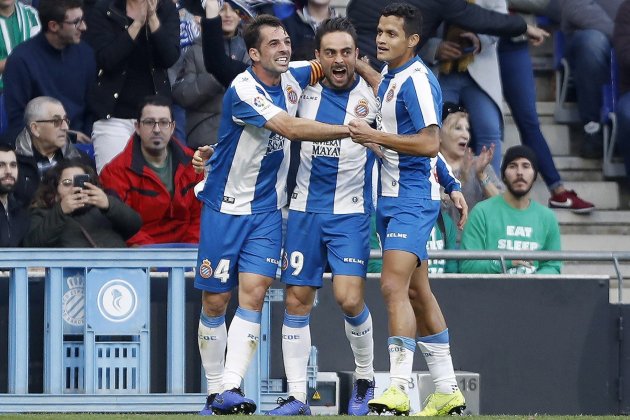 Victor Sanchez Sergio Garcia Rosales Espanyol Betis EFE