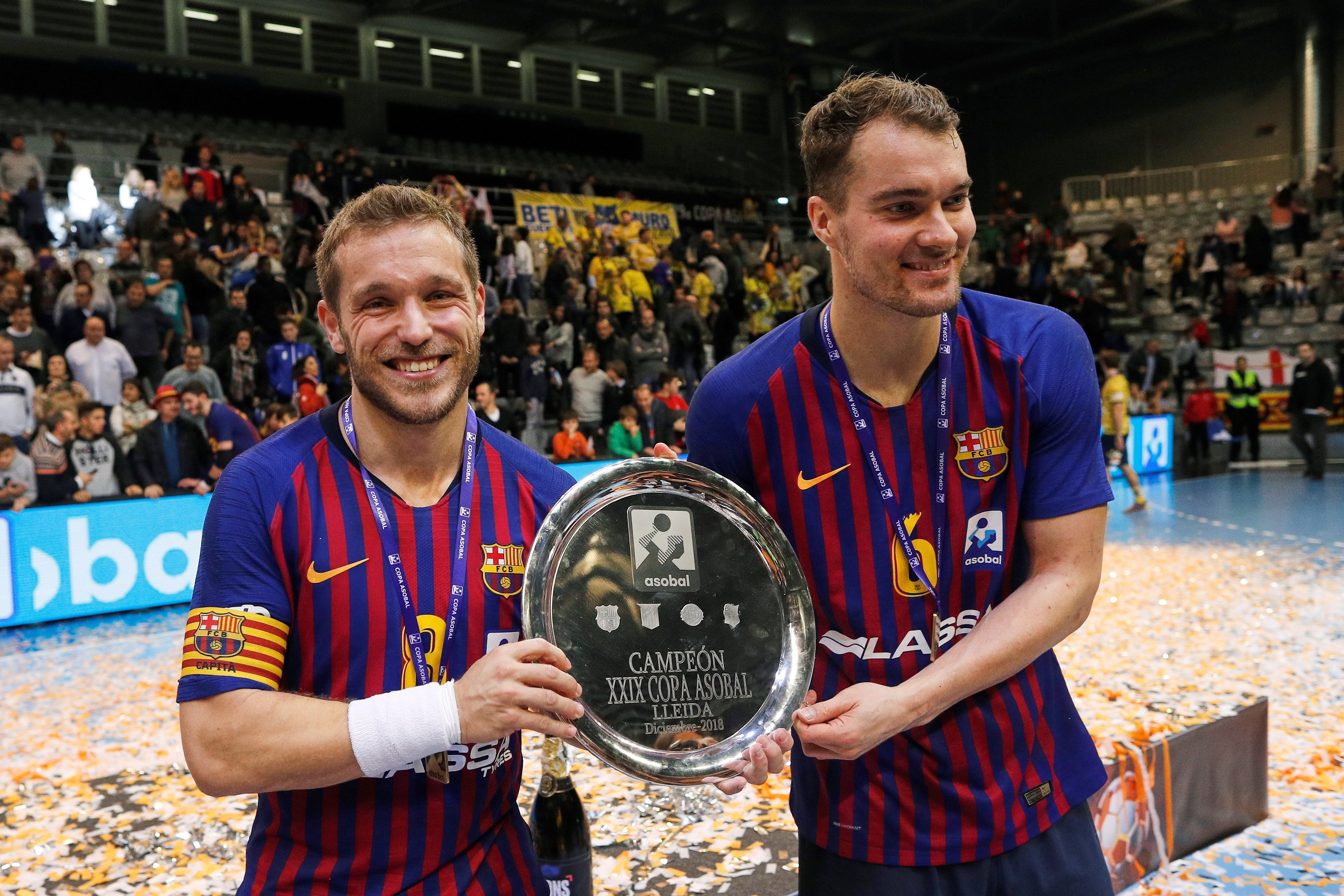 El Barça sigue imparable y gana la Copa Asobal al Bidasoa (23-37)