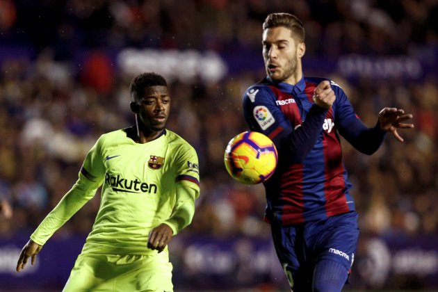 Dembélé Rochina Llevant Barça EFE