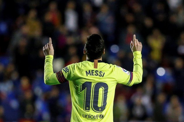 Messi Llevant Barça EFE