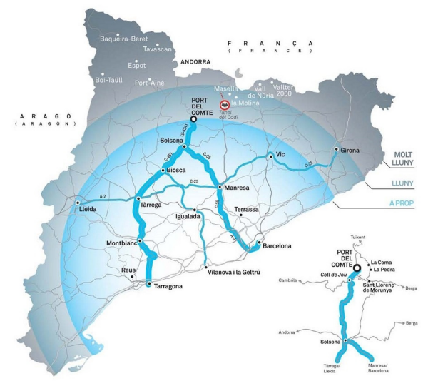 Mapa puerto de la cuenta