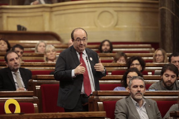 EL NACIONAL Miquel Iceta   Víctor Serri
