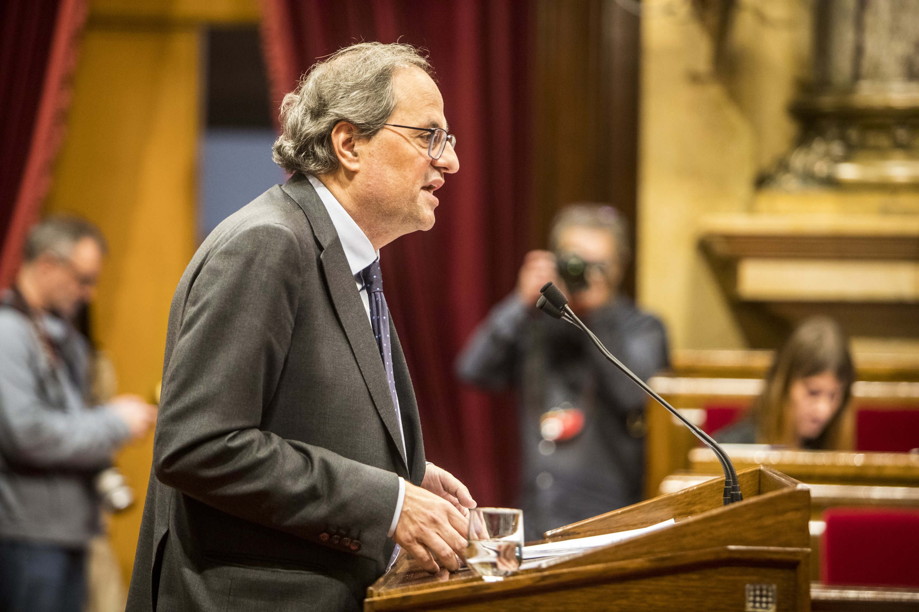 Cs i PP fracassen en el seu intent de reprovar Torra i aplicar el 155