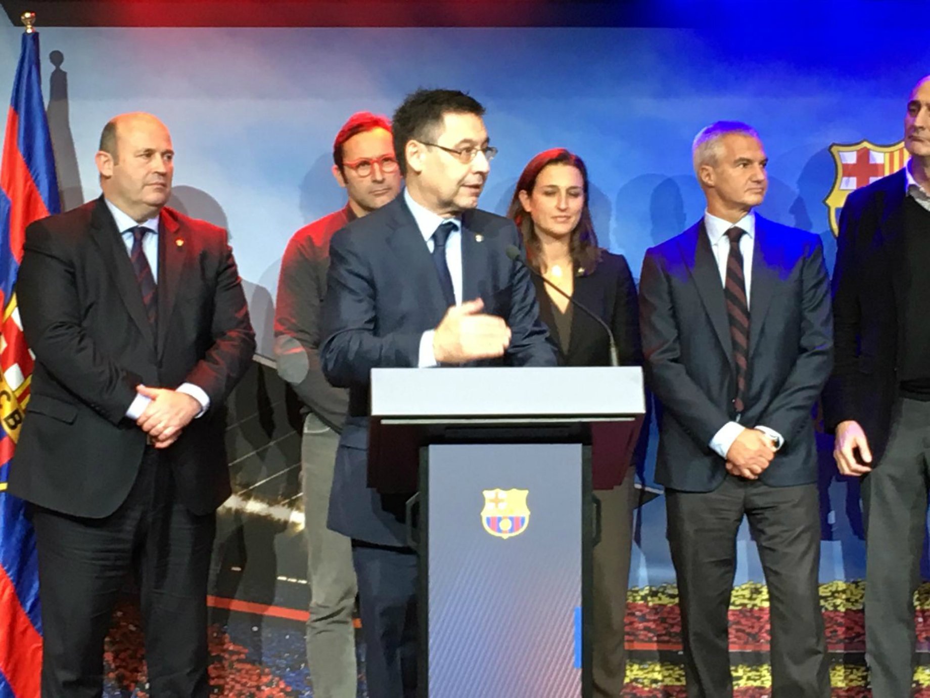 Bartomeu defensa el "vital" 2018 d’un Barça "referent"