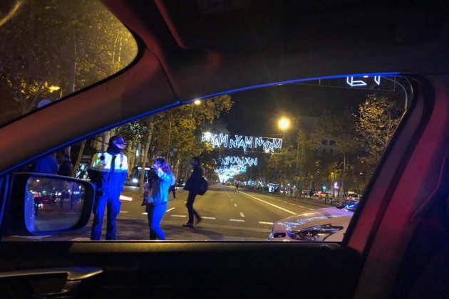 Gran Via tallada Mossos - Marta Lasalas