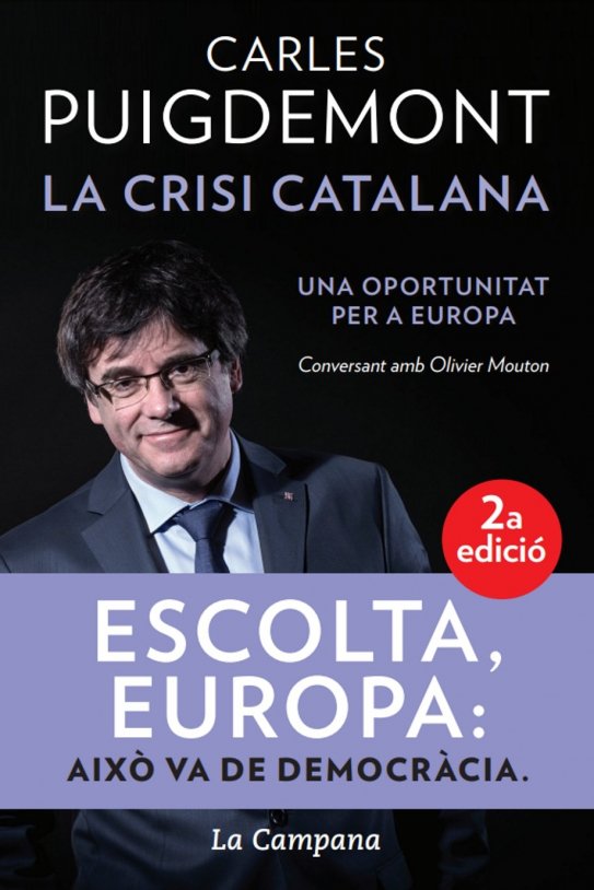 carles puigdemont crisis europea libros independencia navidad campana