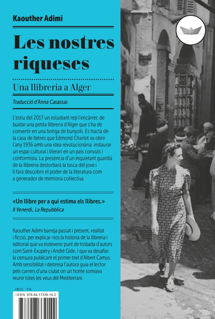 'Les nostres riqueses': plany literari per l'Alger perdut